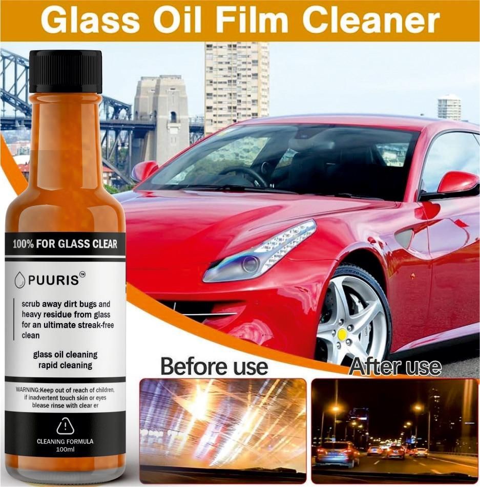 Powerful Windshield Cleaner for Both Home and Car Use (BUY 1 GET 2 + FREE SPONGE & TOWEL )